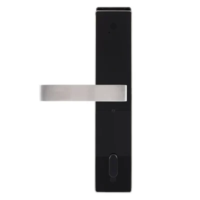 Reverse view of the BE-TECH lock with its silver horizontal handle.