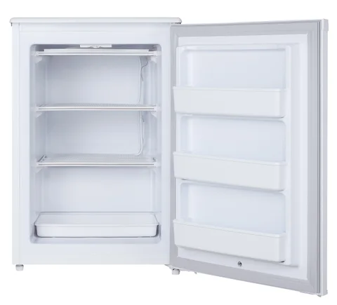 Owner-supplied image of the white XINGX XFL-150 with its front-opening door open, showing the interior.